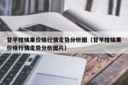 甘平柑橘果价格行情走势分析图（甘平柑橘果价格行情走势分析图片）