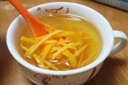 脐橙皮泡水喝作用禁忌有哪些(脐橙皮泡茶)