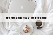 甘平柑橘皇后图片大全（甘平橘子图片）