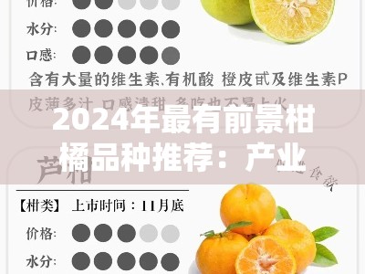2024年最有前景柑橘品种推荐：产业趋势与市场机遇解析
